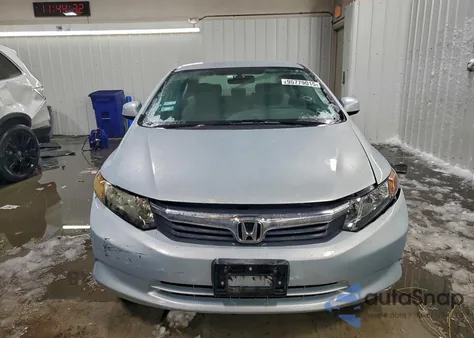 2012 Honda Civic Lx из США, поврежденный, VIN 2HGFB2F55CH522241